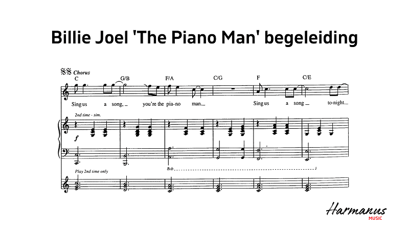 Billie Joel Piano Man Harmanus Music